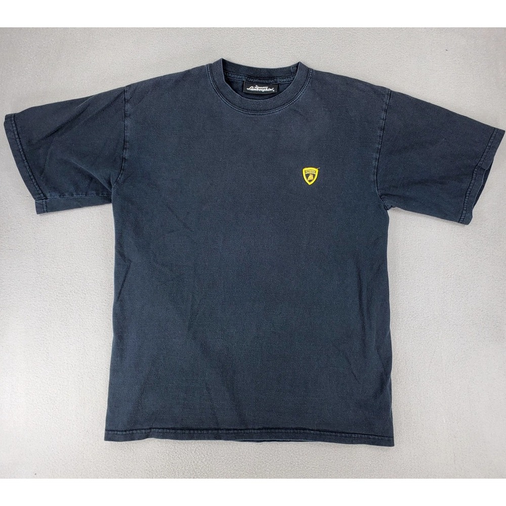 Lamborghini Sz S Shield Men T-Shirt Black Unisex‎ Lambo Short Sleeve Official